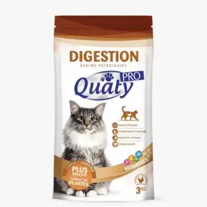Quaty pro croquettes au volaille pour chats digestion