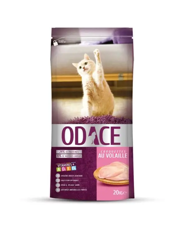 ODACE : Croquettes volaille chats adultes – Image 4