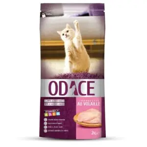 ODACE : Croquettes volaille chats adultes