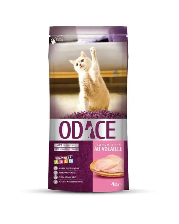 ODACE : Croquettes volaille chats adultes – Image 2