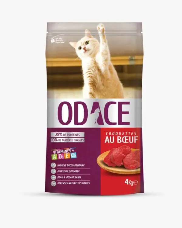 ODACE : Croquettes bœuf chats adultes – Image 2