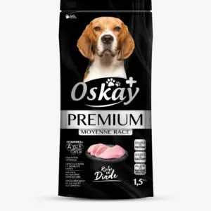 Oskay+ : Croquettes chiens race moyenne