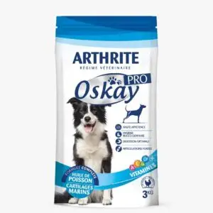Oskay pro croquettes au volaille pour chiens arthrite
