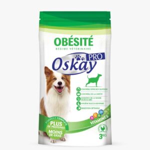 Oskay pro croquettes au volaille pour chiens obésité