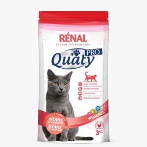 Quaty pro croquettes au volaille pour chats rénale