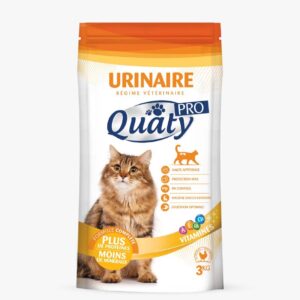 Quaty pro croquettes au volaille pour chats urinaire